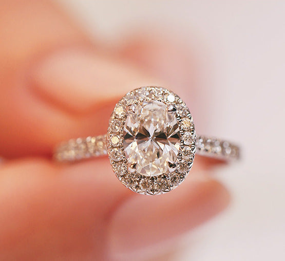 Women's Luxury Ornament Female Fashion Jewelry Pink Rings