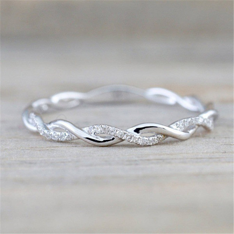 Creative Classy Unique Versatile Ornament Twist Rings