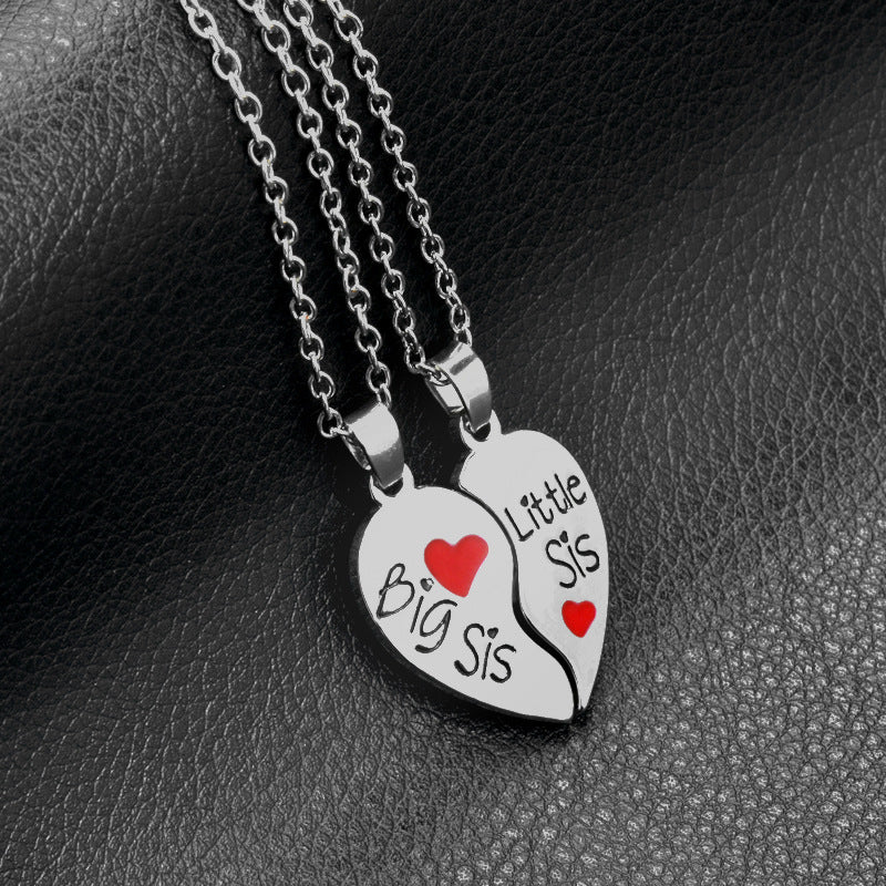 Pretty Trendy Cool Popular Heart-shaped Accessories Necklaces