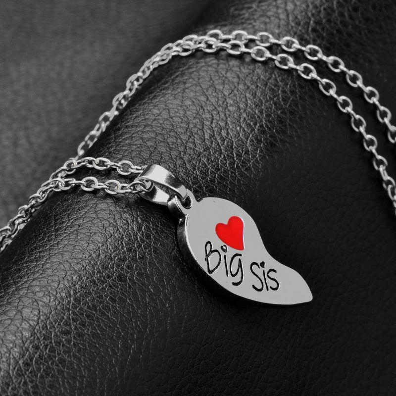 Pretty Trendy Cool Popular Heart-shaped Accessories Necklaces