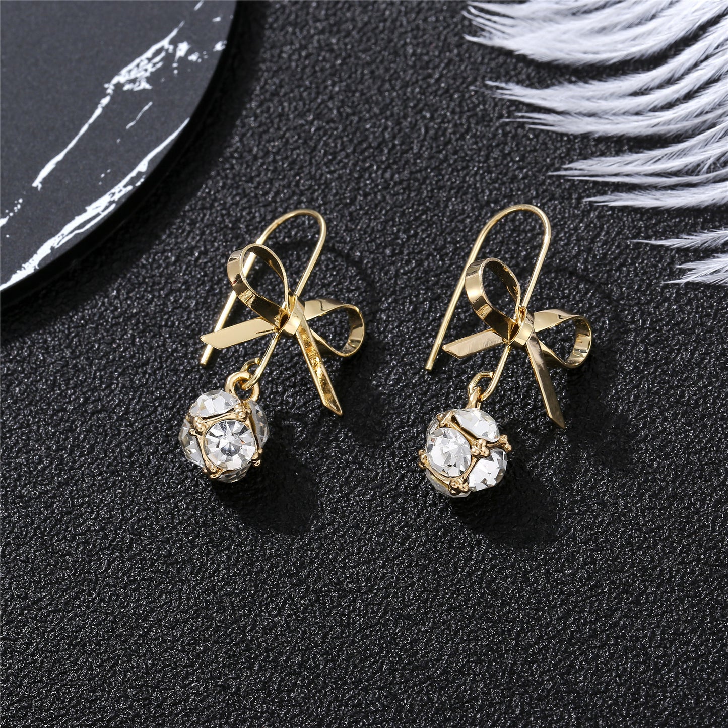 Versatile Personality Korean Fashion Simple Tassel Earrings