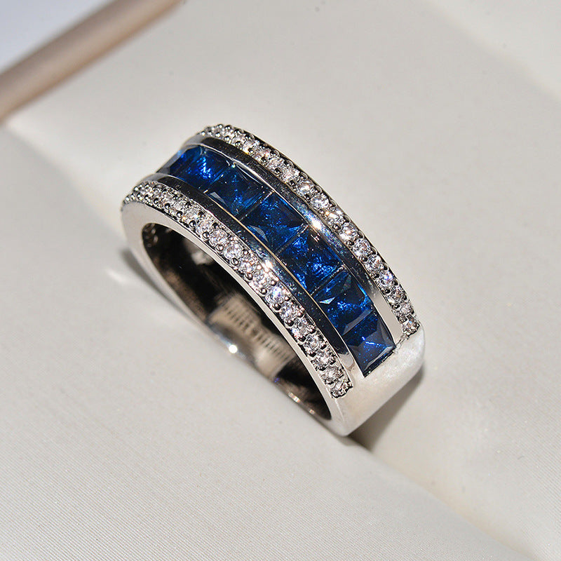 Zircon Female Accessories Inlaid Diamond Creative Rings