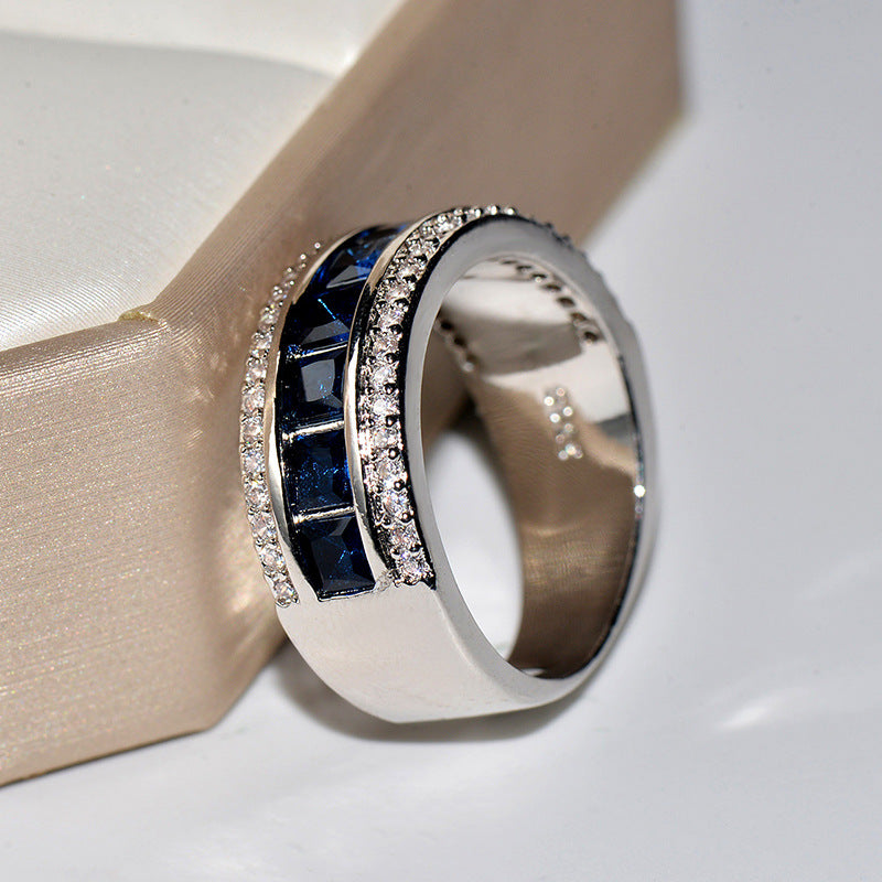 Zircon Female Accessories Inlaid Diamond Creative Rings