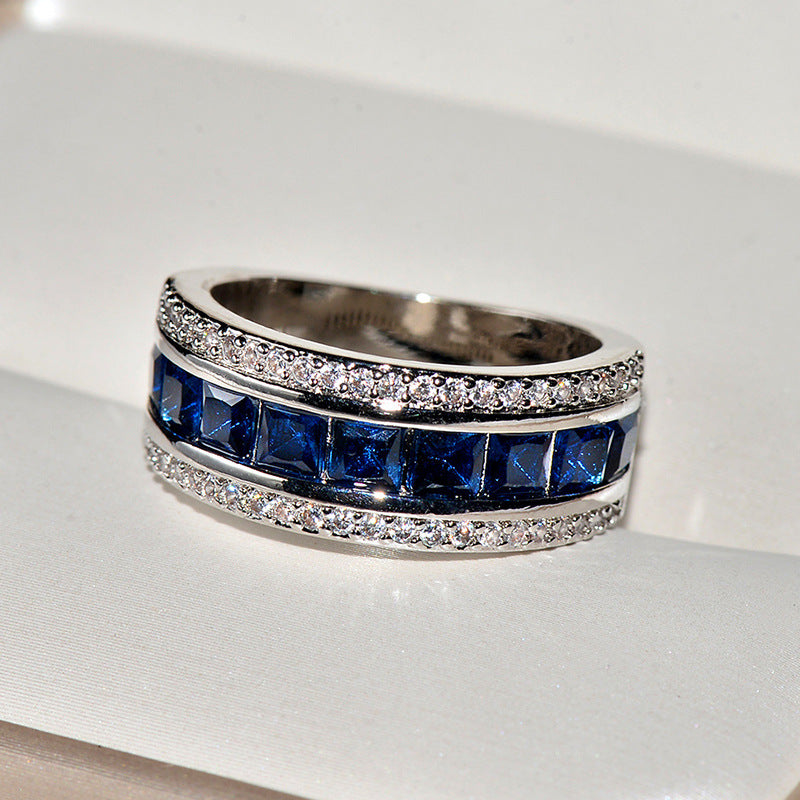 Zircon Female Accessories Inlaid Diamond Creative Rings