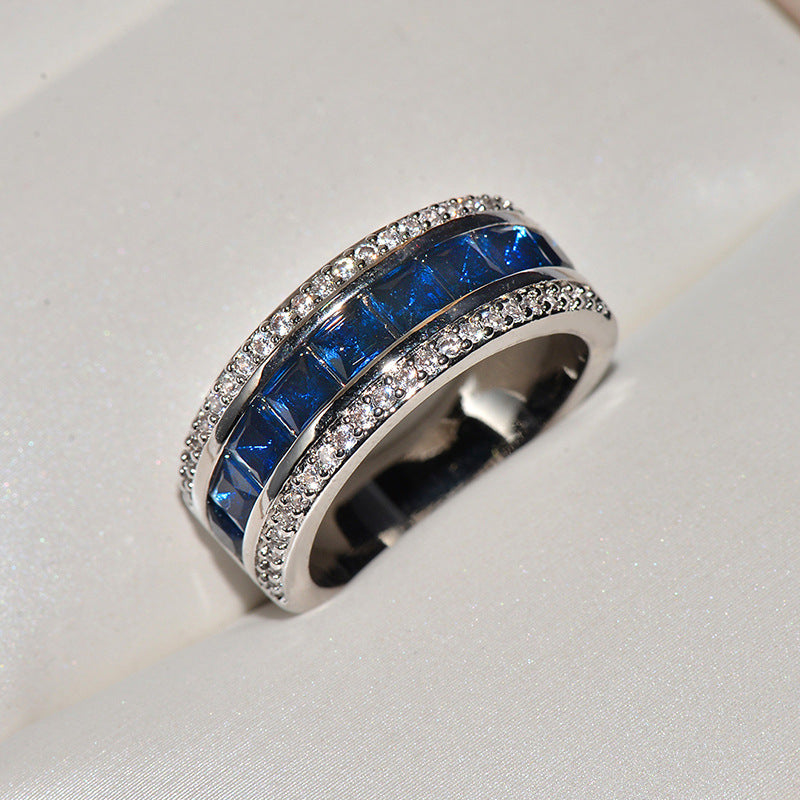 Zircon Female Accessories Inlaid Diamond Creative Rings