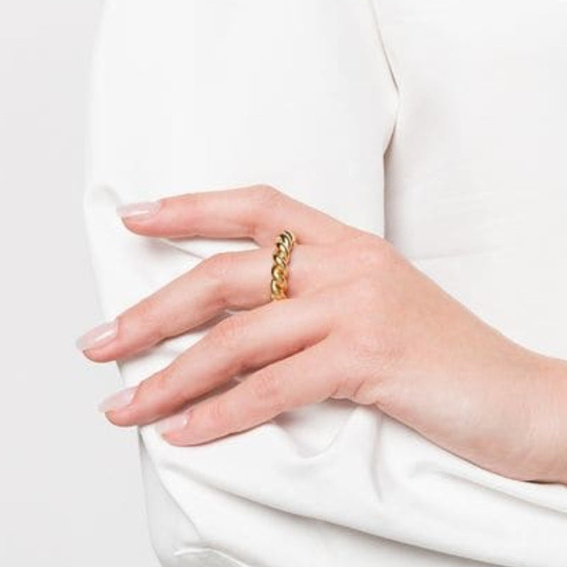 Blumen vergoldete übertriebene und personalisierte Armbänder