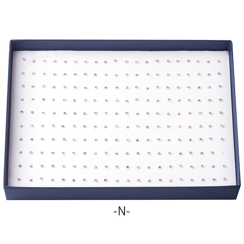 Paar verpackte Tropfenohrringe aus Polymer-Ton