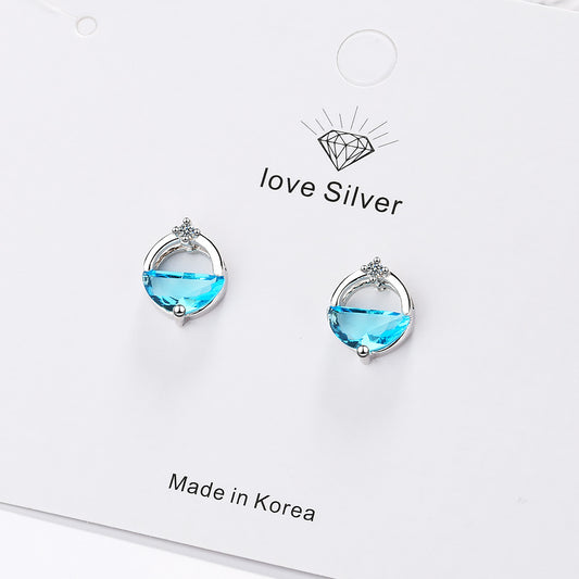 Women's Temperament One Wang Simple And Compact Earrings