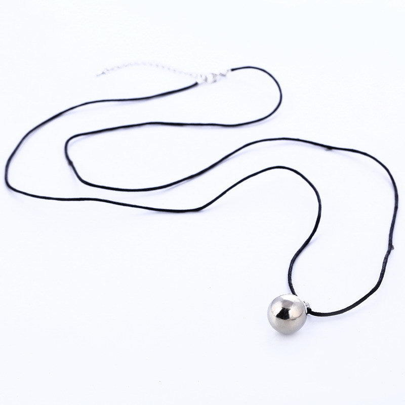 Colliers à chaîne de pull longue boîte à musique cloche pour femmes