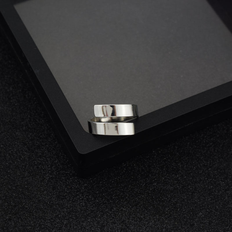 Damen & Herren & Lightning Personalisierte und Tape Punk Ringe