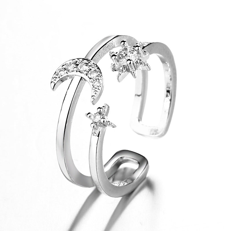 Sweet Fresh Korean Style Dual Layer Rings