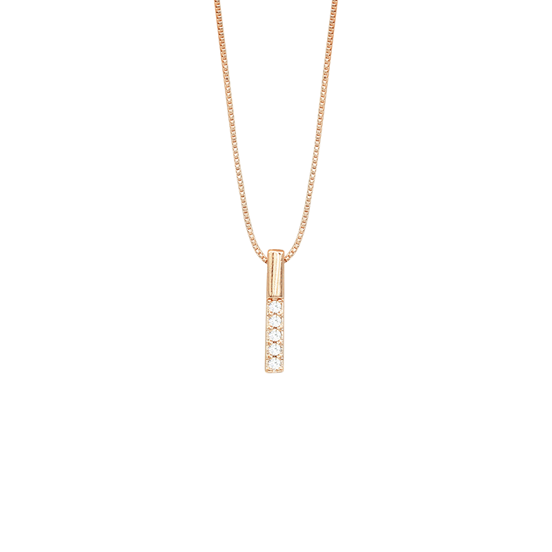 Colliers avec pendentif en forme d'os de serpent rectangulaire pour femme, bâton plat d'été