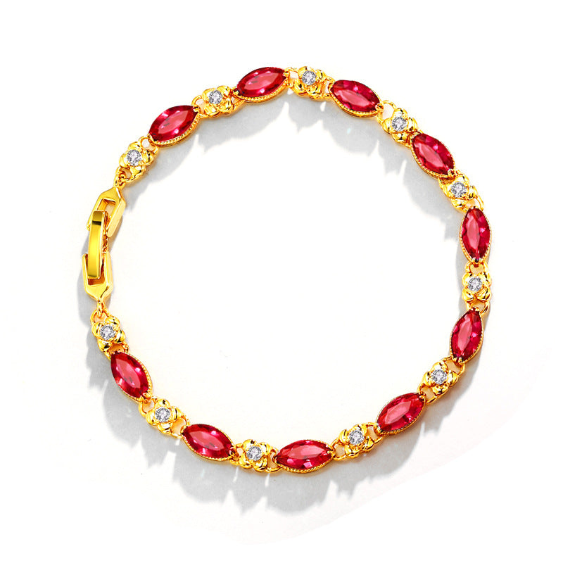 Women's Jewelry Ornament Alloy Fashionable Retro Imitation Bracelets