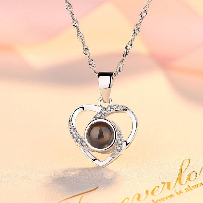 Hollow Out One Hundred Languages You Necklaces