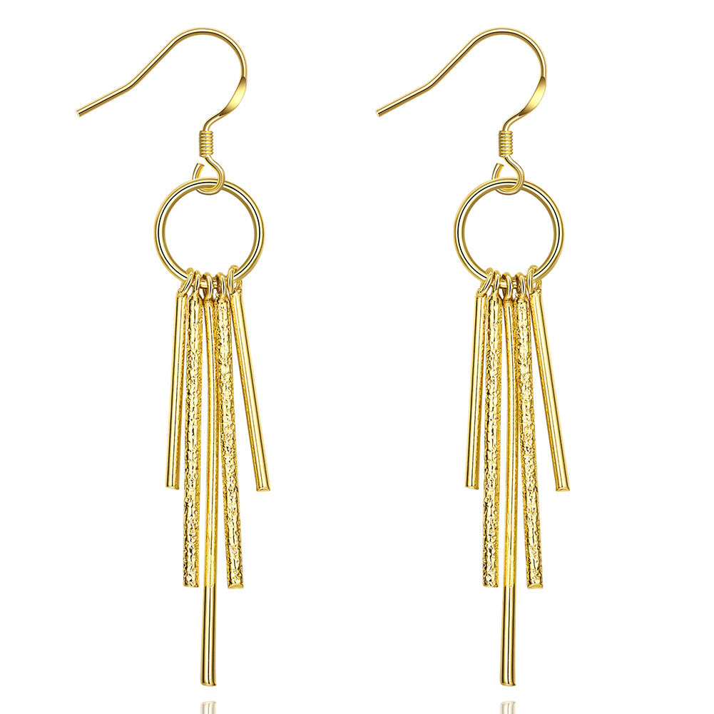 Sier Plated Korean Style Fashion Popular Earrings
