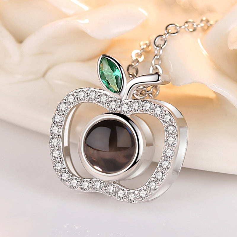Women's For Sterling Clavicle Chain Trendy Simple Christmas Necklaces