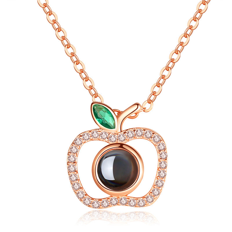 Women's For Sterling Clavicle Chain Trendy Simple Christmas Necklaces