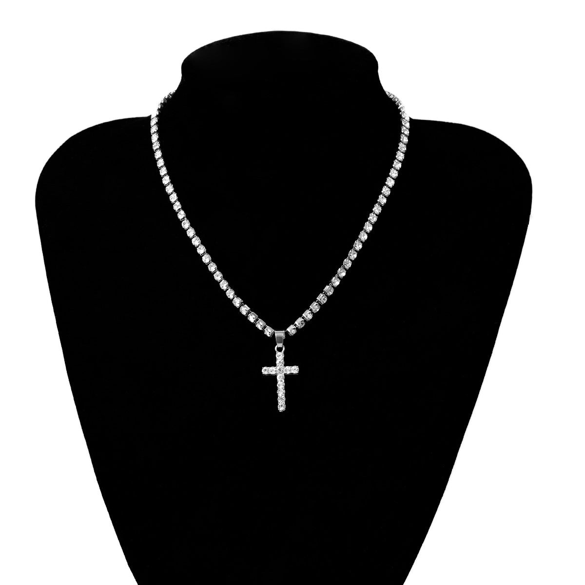 Women's Unique Creative Simple Style Full Diamond Necklaces