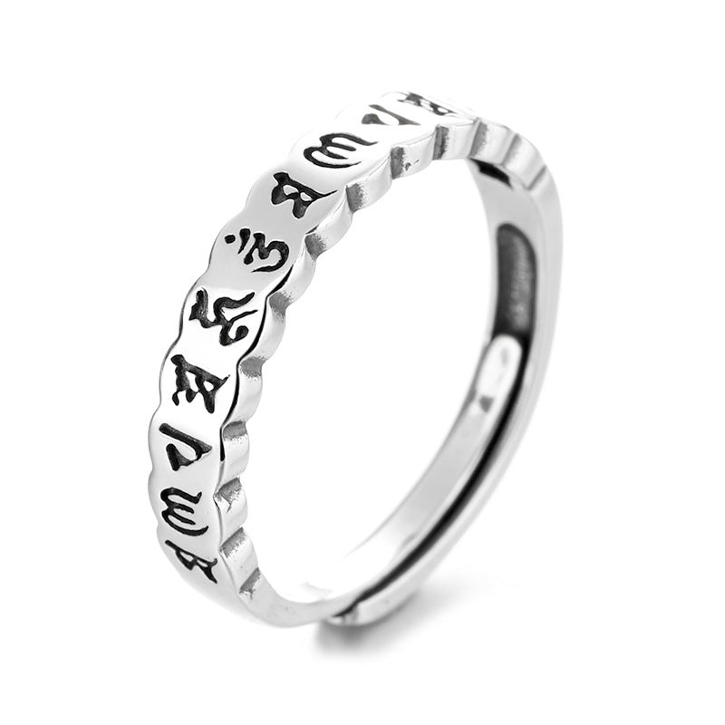 Sutra – bijoux tendance uniques à bouche ouverte, Vintage thaïlandais, Six anneaux, pour femmes, hommes et hommes