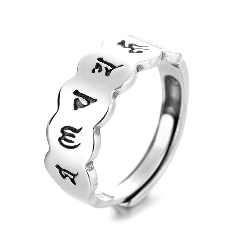Sutra – bijoux tendance uniques à bouche ouverte, Vintage thaïlandais, Six anneaux, pour femmes, hommes et hommes