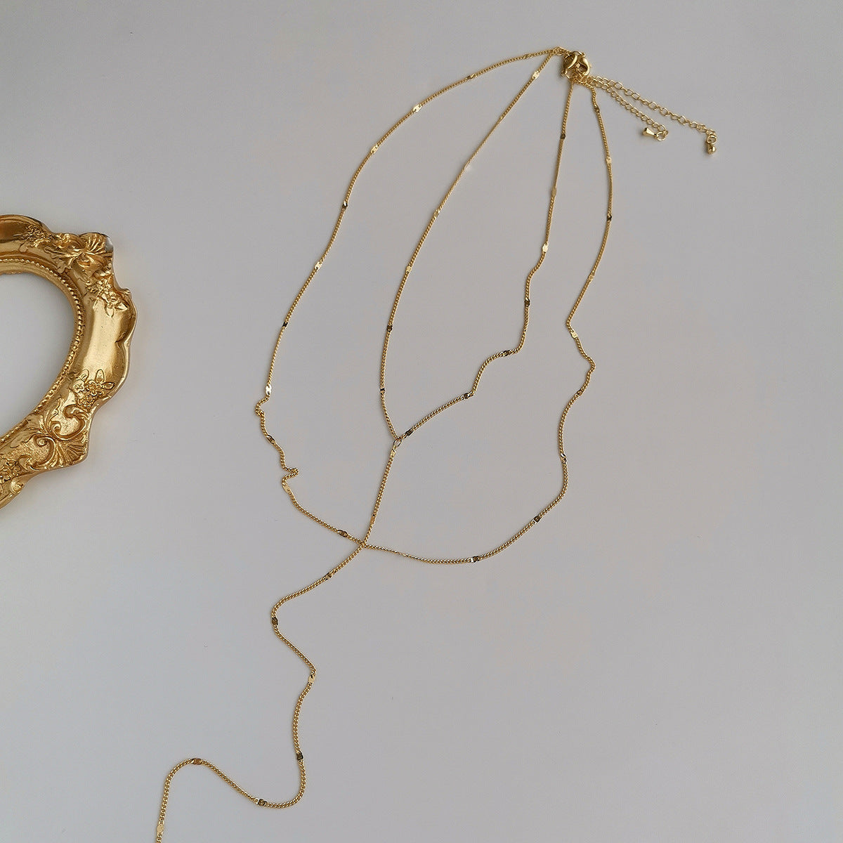 Colliers simples avec chaîne de clavicule pour femme, personnalité gracieuse