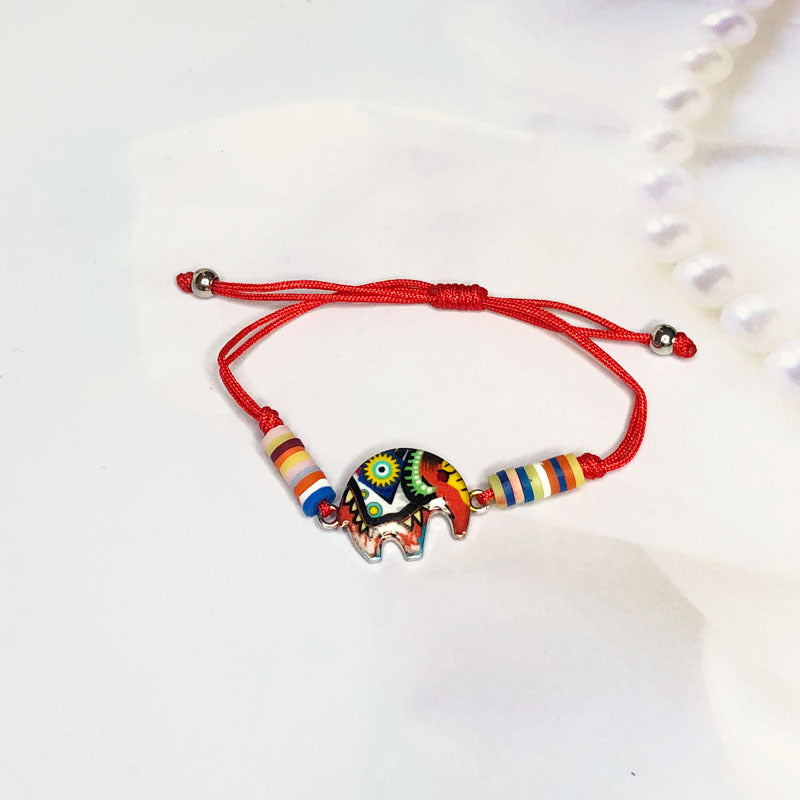 Stall Handgefertigte Cartoon-Tier-Armbänder aus weicher Keramik