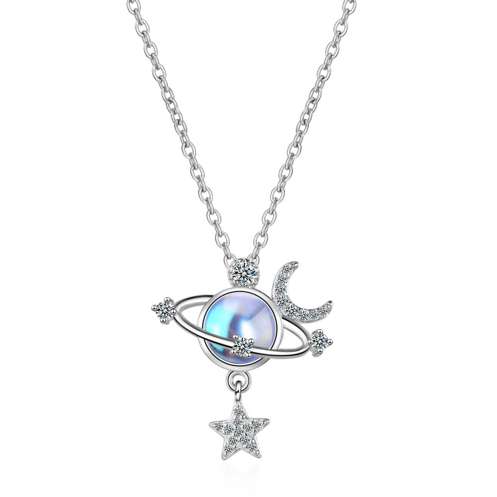 Women's Universe Niche Design Trendy Cold Short Necklaces