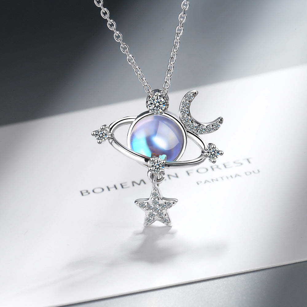 Women's Universe Niche Design Trendy Cold Short Necklaces