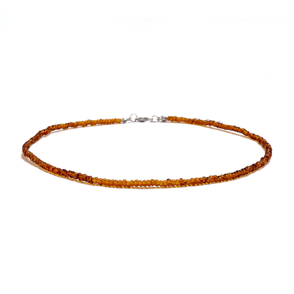 Colliers de perles de couleur faits à la main, style bohémien, courts, à la mode, pour femmes