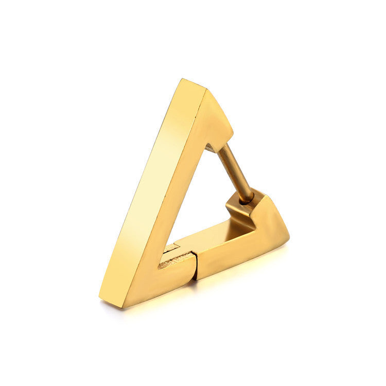 Stainless Steel Body Puncture Triangle Clip Hand Ear Buckle