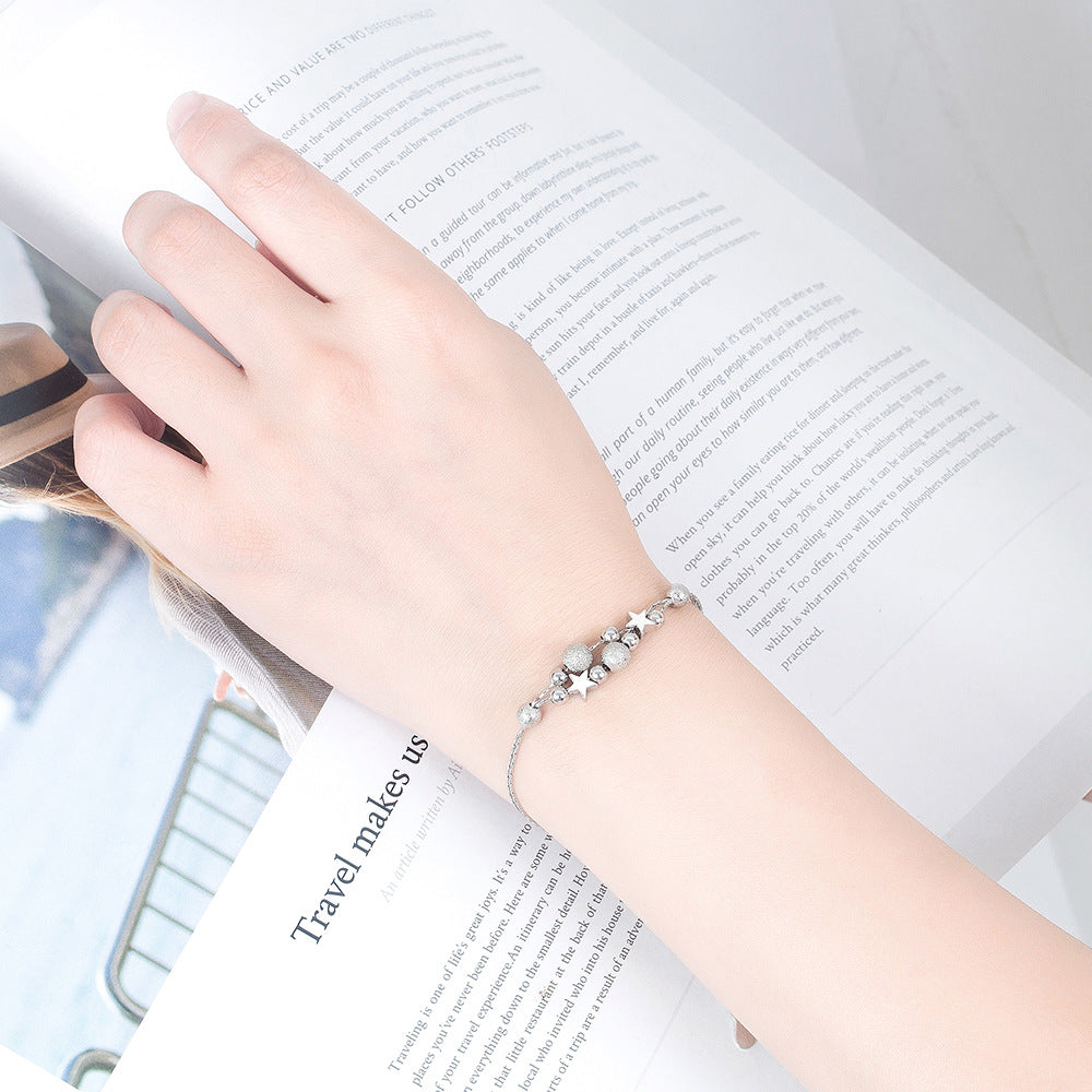 Damen-Armbänder im koreanischen Stil mit frischem Sternenhimmel
