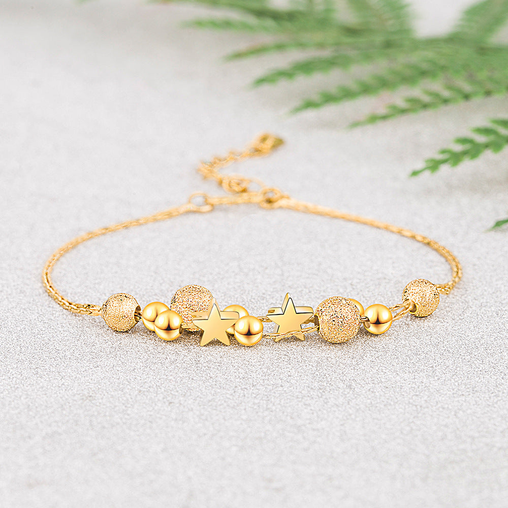 Damen-Armbänder im koreanischen Stil mit frischem Sternenhimmel