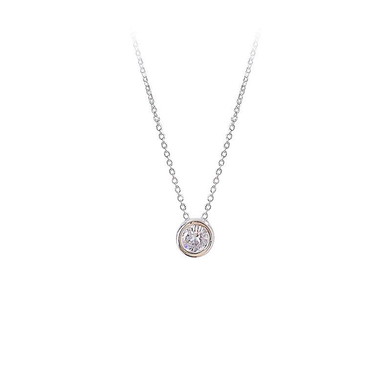 Women's Micro Rhinestone Zircon Korean Style Clavicle Necklaces