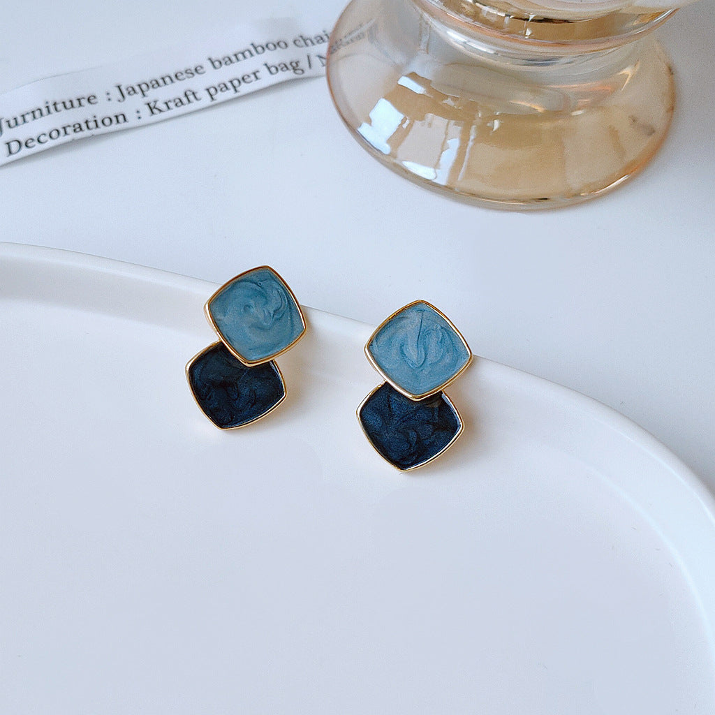 Eyes Sier Needle Plated Dripping Oil Rings