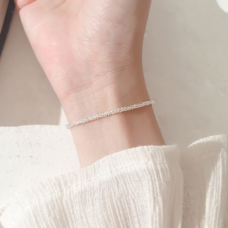 Sternenklare weibliche Armbänder im koreanischen Stil mit einfachem Mori-Design