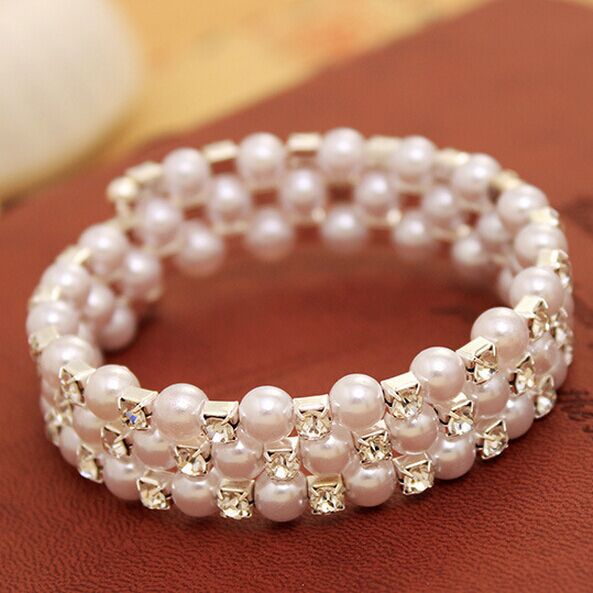 Verzierung, Mode, Perlenwicklung, Spirale, Schmuck, Armbänder