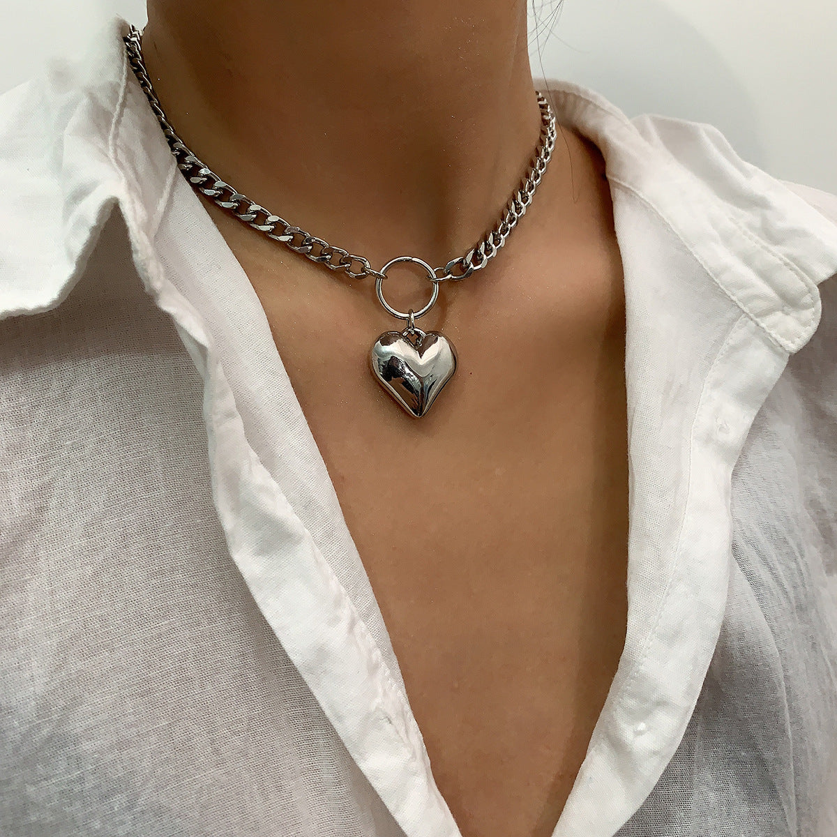 Women's Ornament Simple Personalized Pendant Exaggerated Geometry Necklaces