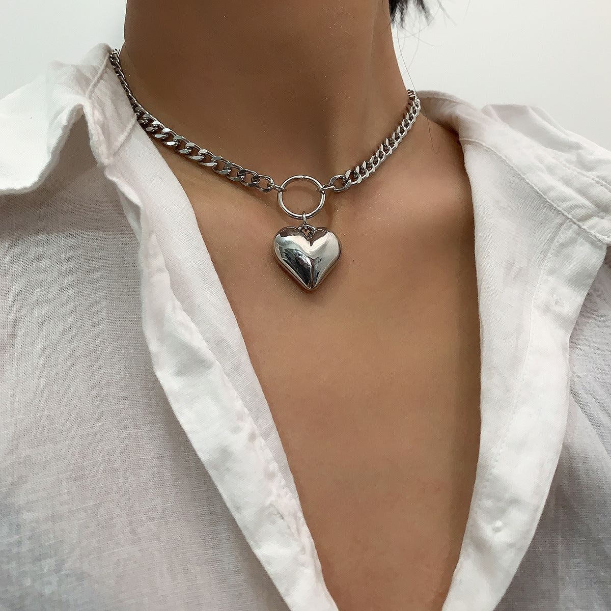 Women's Ornament Simple Personalized Pendant Exaggerated Geometry Necklaces