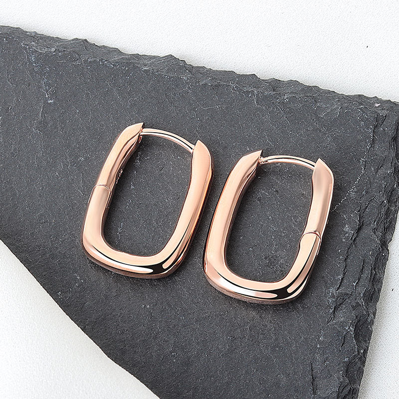 Geometric Female Style Simple Retro Minority Earrings