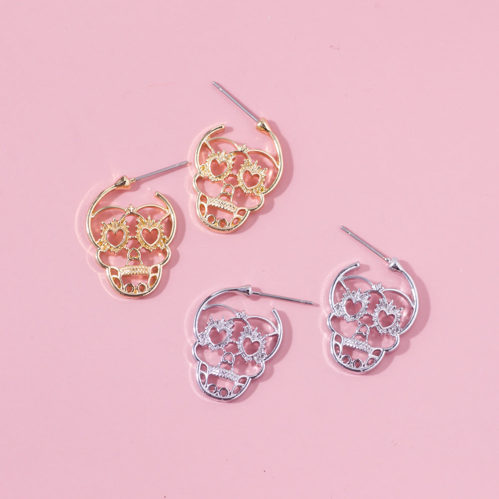 Halloween Simple Alloy Personalized Fashion Trendy Earrings