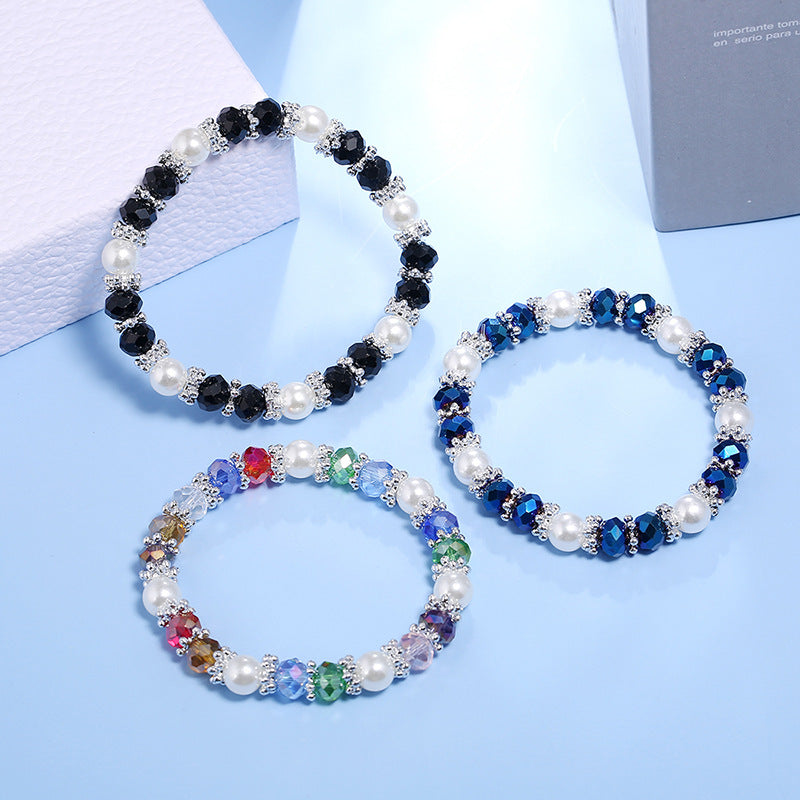 Korean Exquisite Crystal Sweet Fresh Jewelry Creative Online Store Bracelets