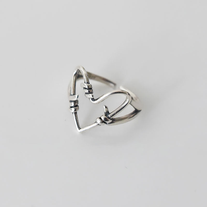 Heart Shaped Love Female Index Finger Rings