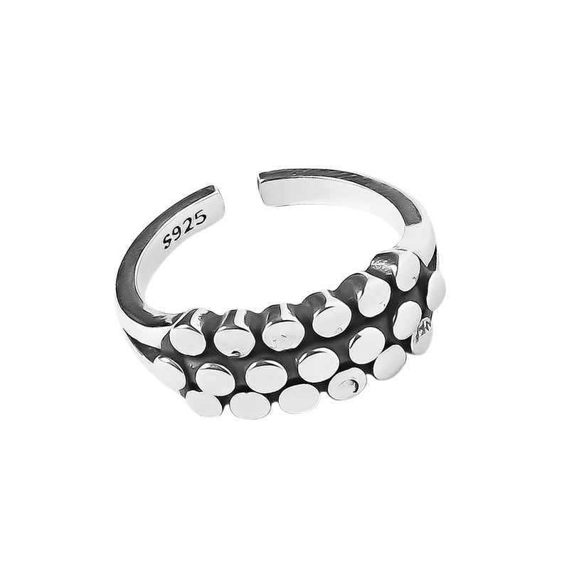 Women's Sterling Sier Open Index Finger Fashion Rings