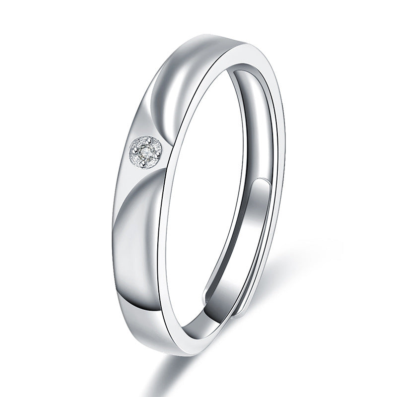Women's & Men's & Simple Personality And Fashionable Romantic Rings