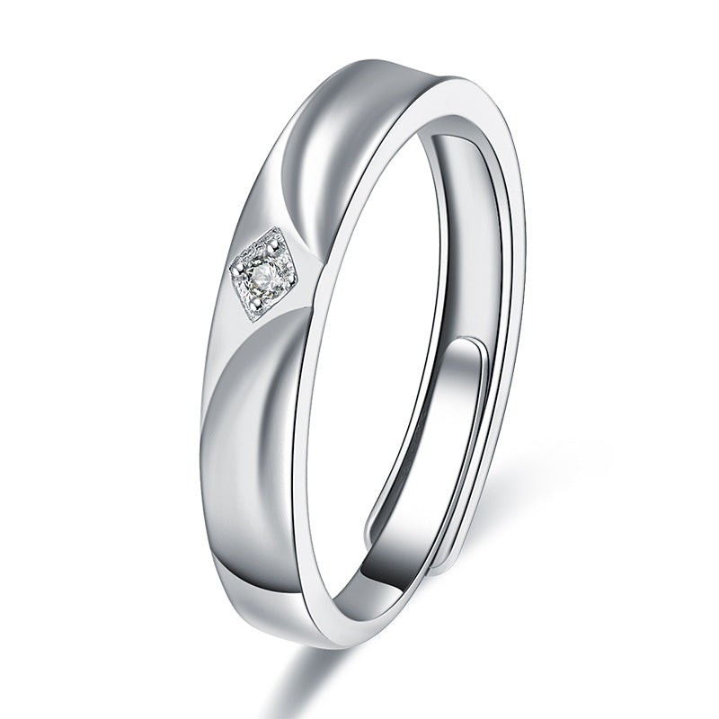 Women's & Men's & Simple Personality And Fashionable Romantic Rings