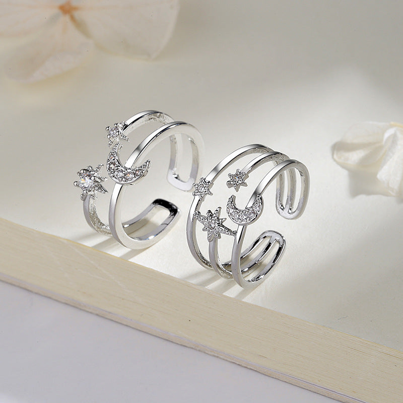Sweet Fresh Korean Style Dual Layer Rings