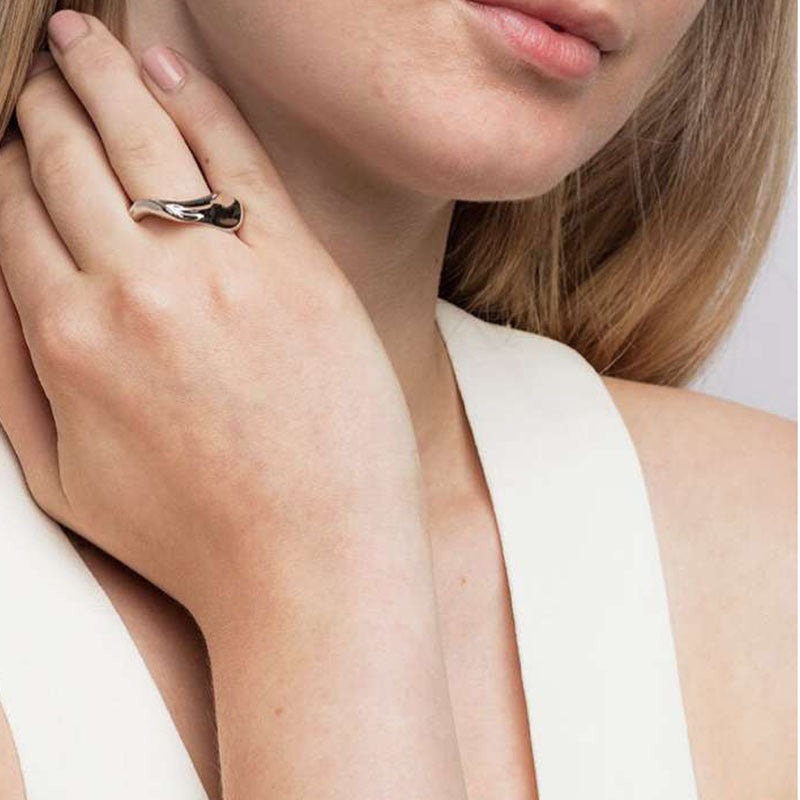 Modische Design-abstrakte Designer-Ringe im weiblichen Stil
