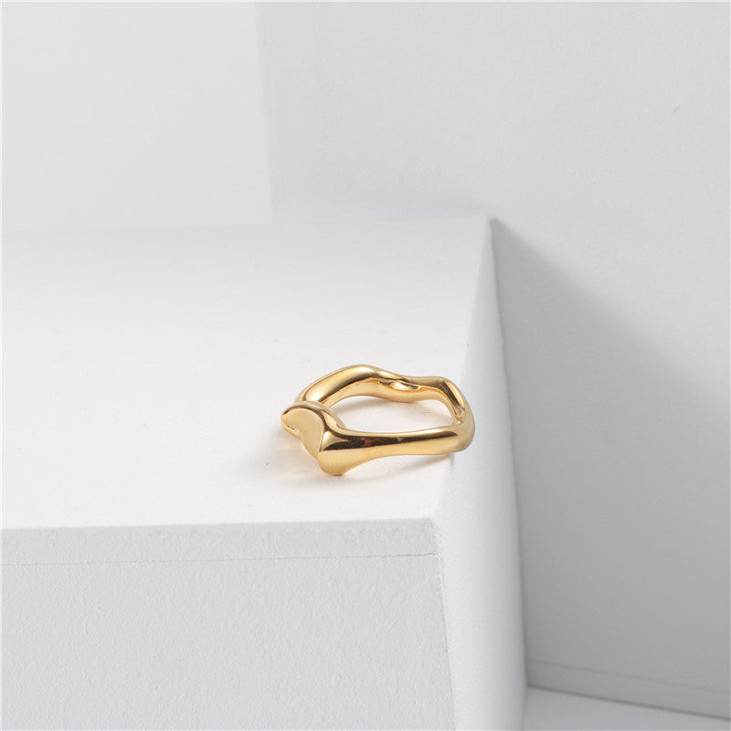 Modische Design-abstrakte Designer-Ringe im weiblichen Stil