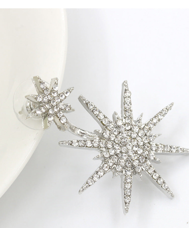 With Diamonds Snowflake Ear Guardian Accessories Earrings