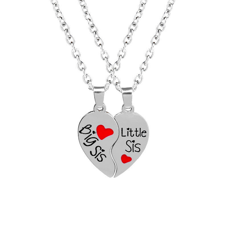 Pretty Trendy Cool Popular Heart-shaped Accessories Necklaces